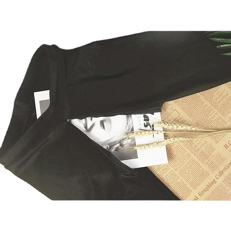 Winter Pure Cotton Fleece-Lined Anti-Hook Double-Headed Zipper Open-Seat Pants Women's Warm Panty-Hose plus High Waist Leggings