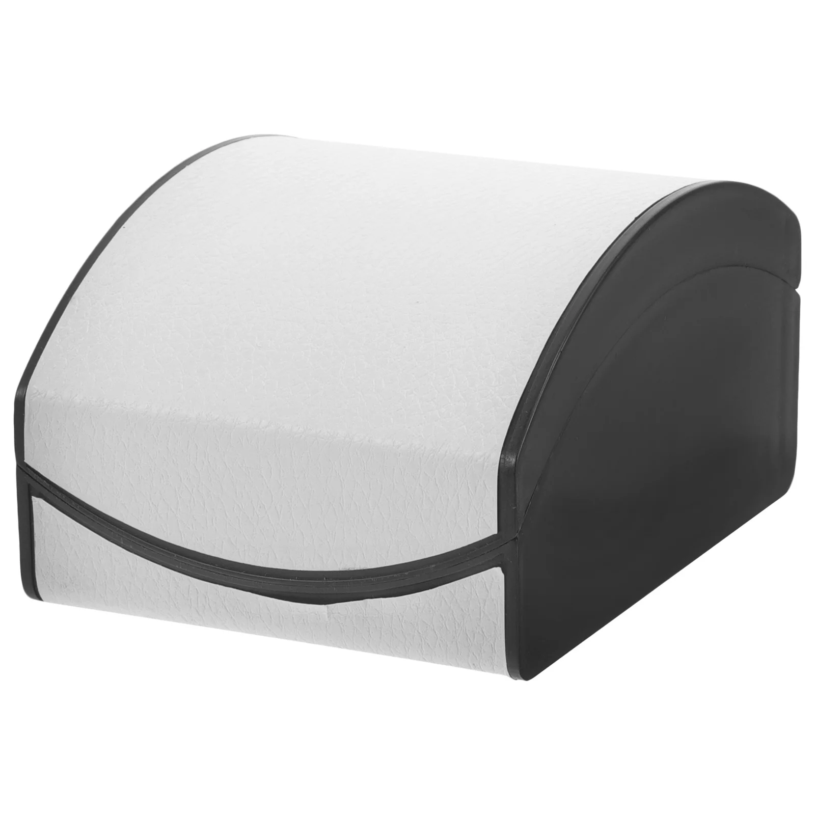 Single Watch Travel Case Compact Lightweight Watch Storage Organizer with Full Cover Closure Modern Design for Men and