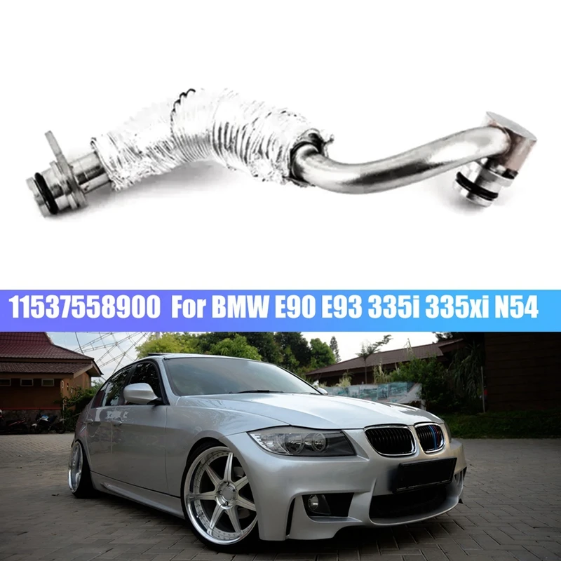 Turbocharger Coolant Return Line For For BMW E90 E93 335I 335Xi N54 11537558900 Accessories