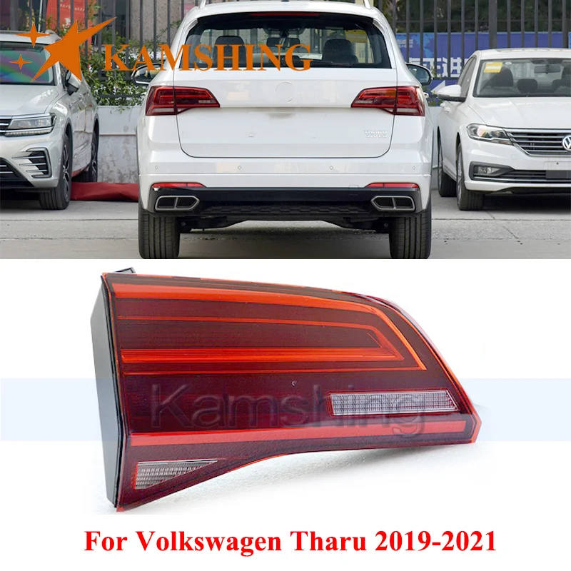 

CAPQX Rear Bumper Taillight For Volkswagen Tharu 2019-2021 Inner Tail Light Taillamp Rear Brake Light Stop Lamp Backup Light