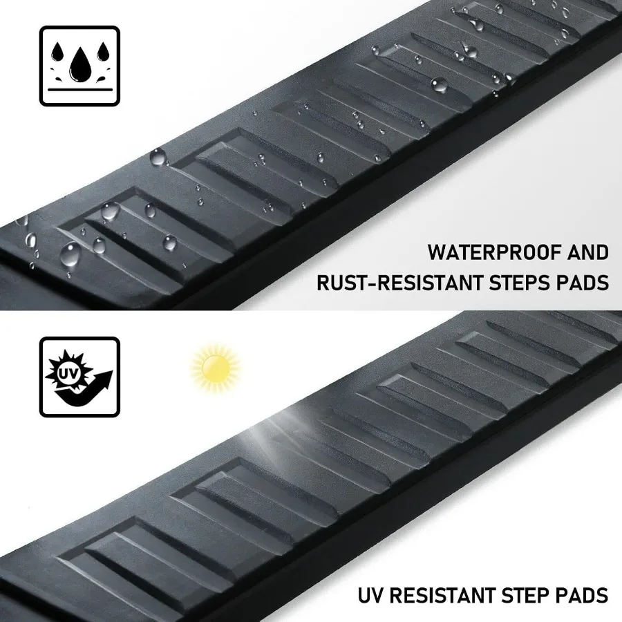 لوحات تشغيل مقاس 6 بوصات متوافقة مع 20052012 Nissan Pathfinder لتعزيز إمكانية الوصول إلى المركبات والسلامة اختيار الشاحنة السوداء #3