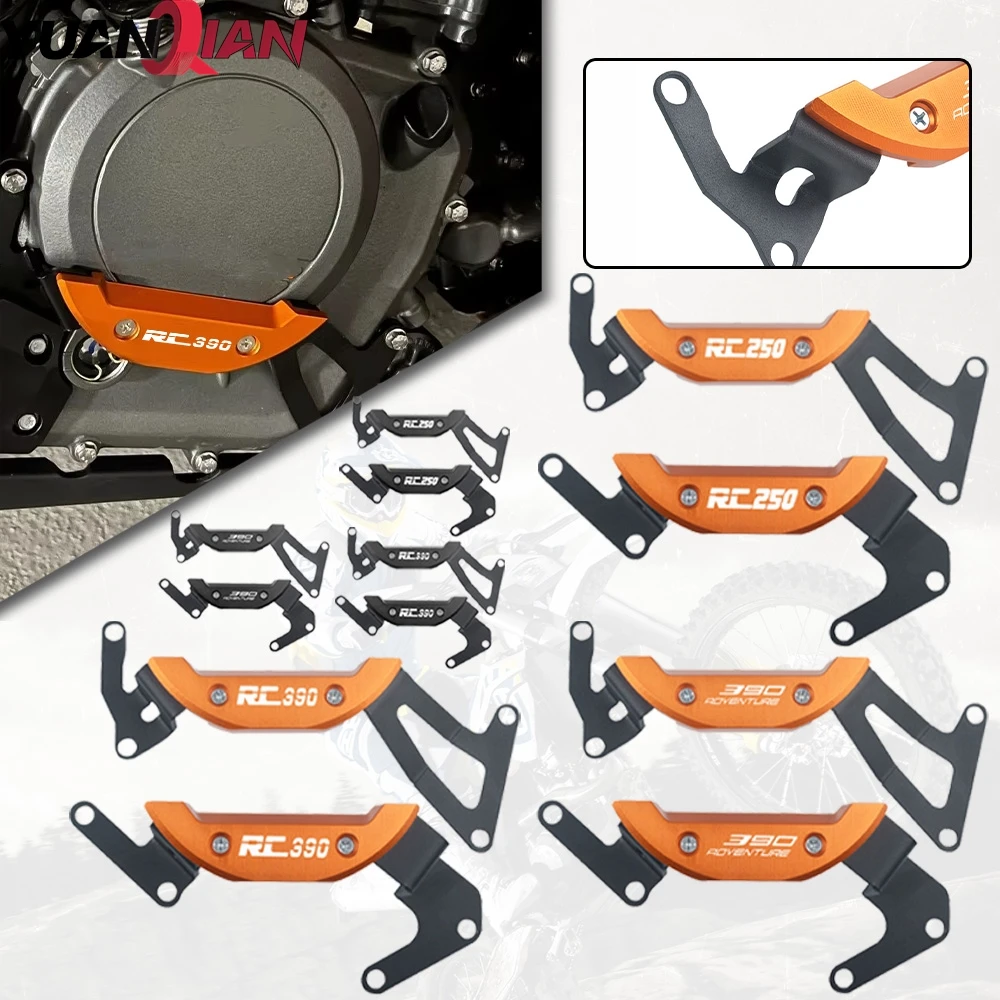 

Для DUKE 390 RC 250 DUKE 390 RC 390 DUKE 250 RC250 аксессуары крышка статора двигателя защитный слайдер защитный чехол Защита запуска