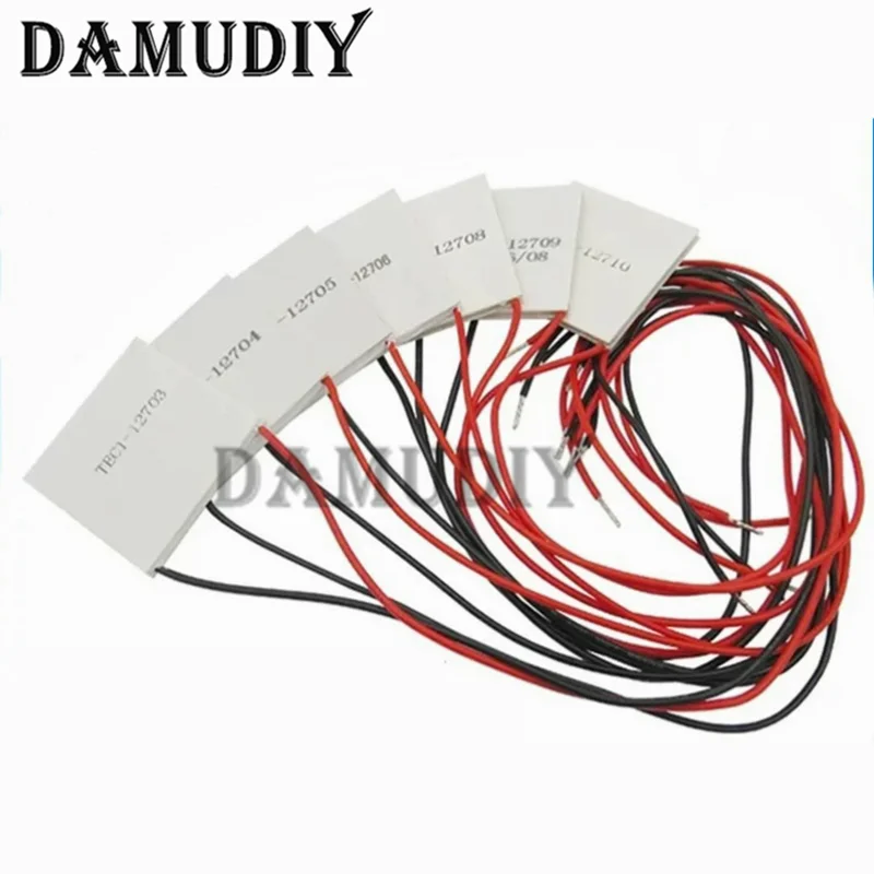TEC1-12706 12703 12704 12705 12708 12709 12710 12712 12715 Thermoelectric Cooler Peltier 40*40MM 12V Peltier Elemente Module