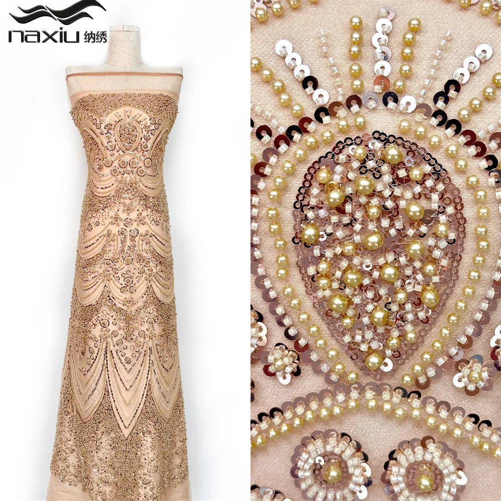 

Роскошная вышивка бисером Madison, кружево 2026, высокое качество, французская сетка, тюль с блестками, африканская кружевная ткань для женщин на свадьбу