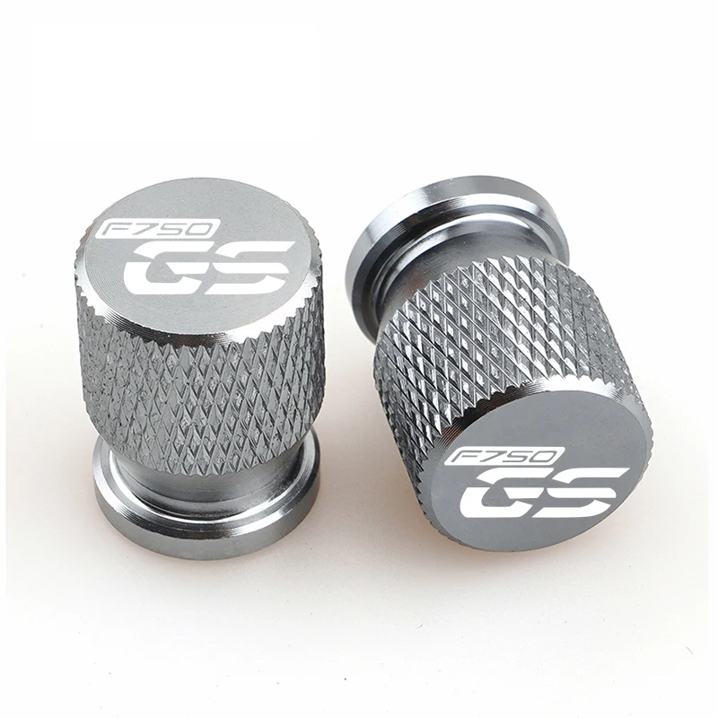 ฝาครอบวาล์วล้อรถมอเตอร์ไซค์ CNC แบบสุญญากาศ 2 ชิ้น สำหรับ BMW F750GS F850GS F 850GS ADV Adventure
