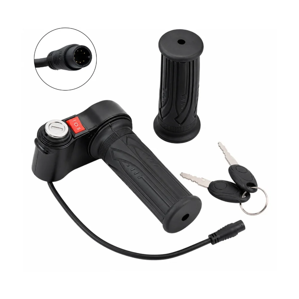 Scooter Handlebar Covers for E-Bikes Anti-Slip Grip Shock Absorbing For outdoor Use 9cm Long Plastic Construction