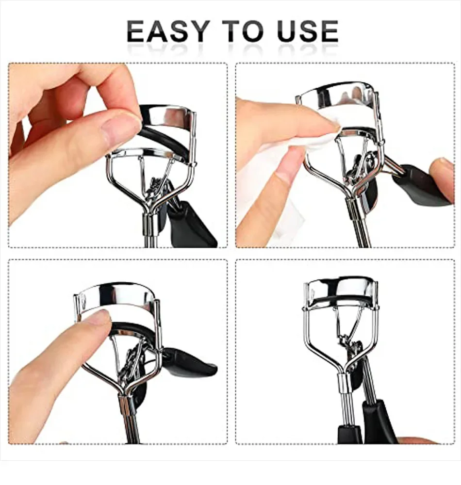 10/20/50 Stück Wimpernzange Make-up Styling-Tool Ersatzpads für Damen-Wimpernzange Gummi-Ersatzpads – Detail 4