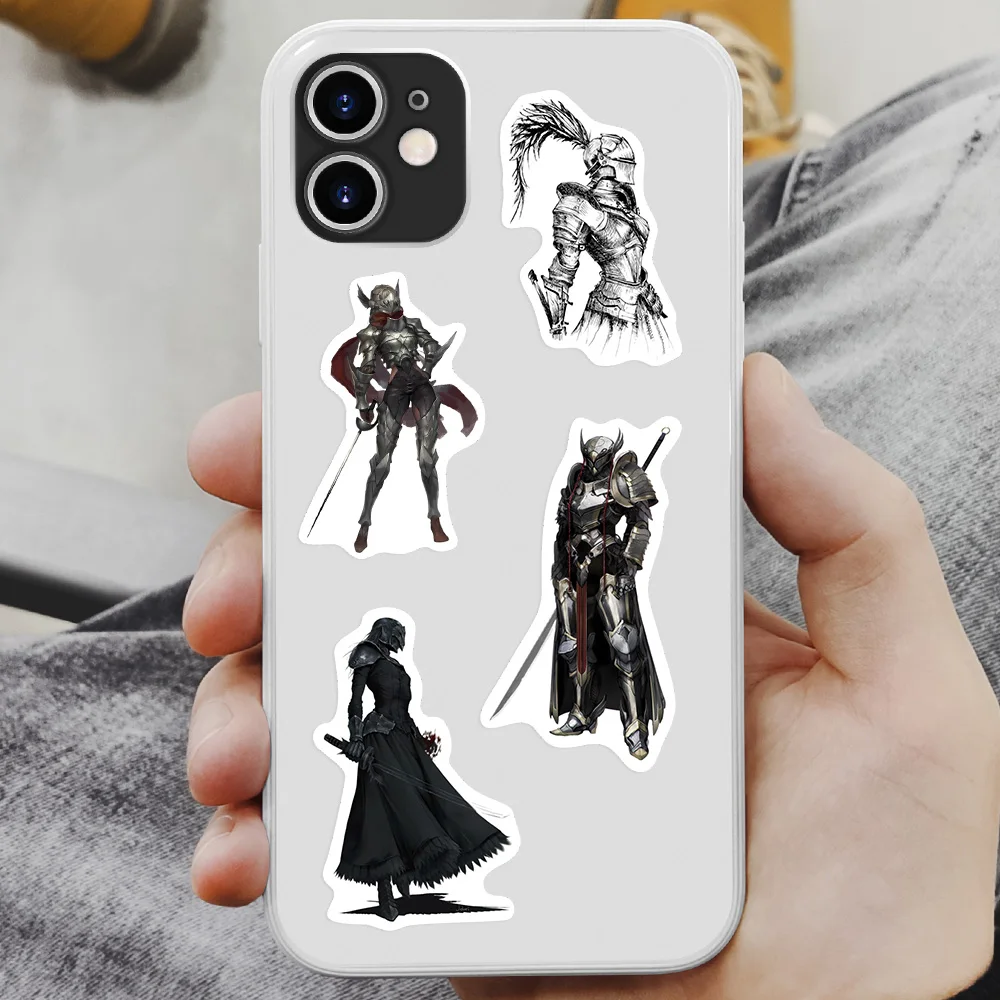 Japanese Game Female Samurai Stickers Pack Waterproof Decorative Vinyl Decals for DIY Scrapbooking Junk Journal Laptop Bottle view 4