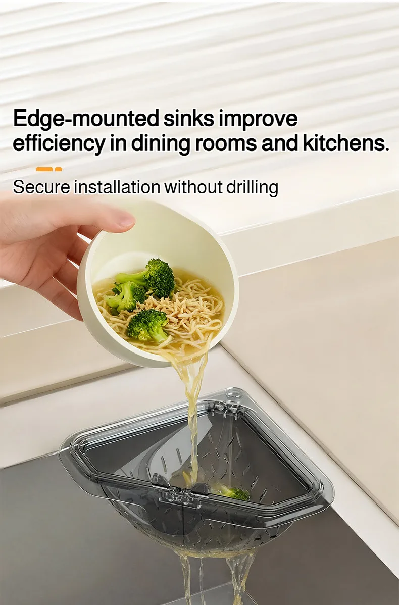 

Магнитная складная треугольная корзина-фильтр для кухонной раковины, сборщик пищевых отходов, дренажная подставка для слива