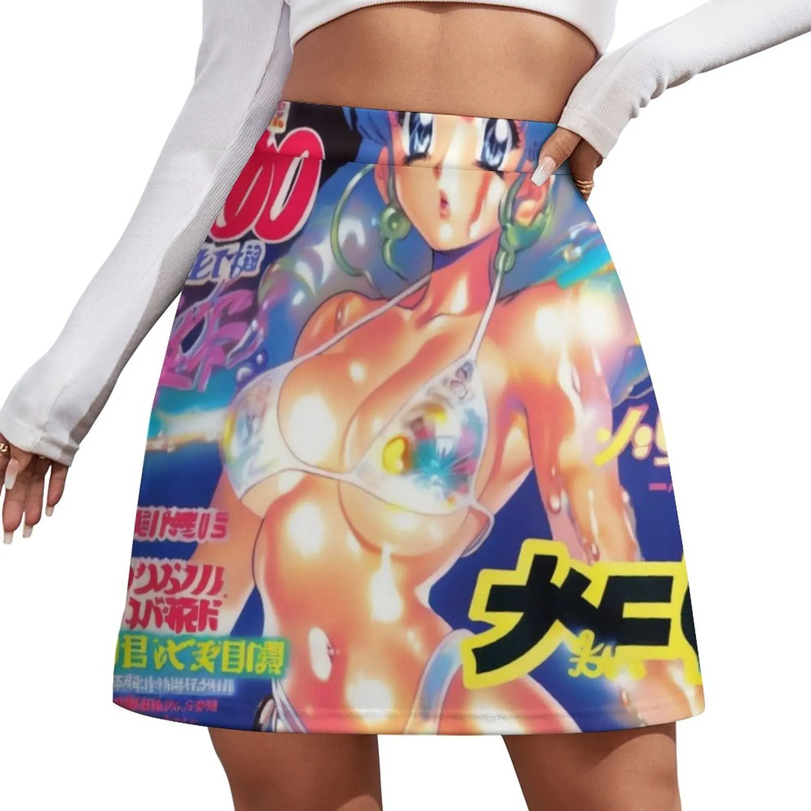 

Мини-юбка Slime Girl hent(AI) – летняя одежда для женщин, летние юбки