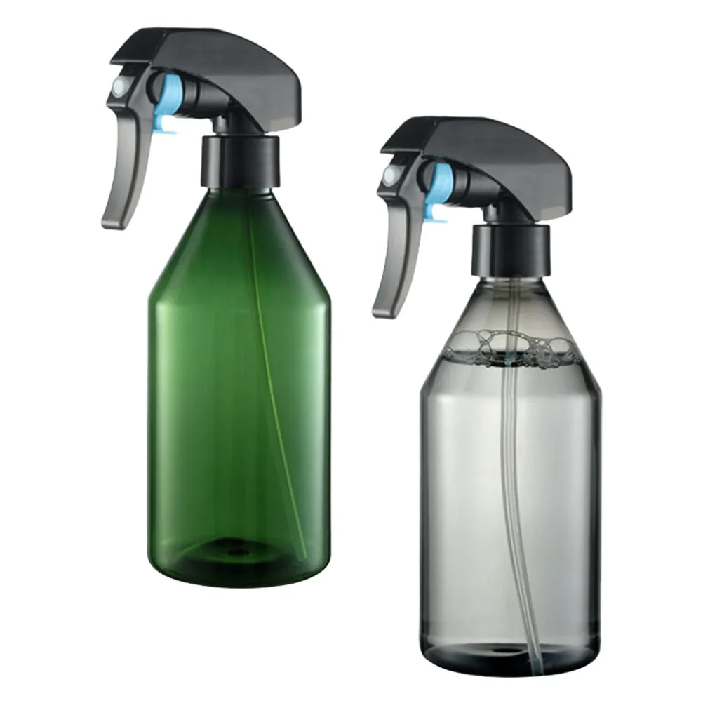 2Pcs Spray Heads 300Ml Lightweight Plastic Refillable Pressure Mist Spray Bottles for Flower Watering Houseplant Sprayer