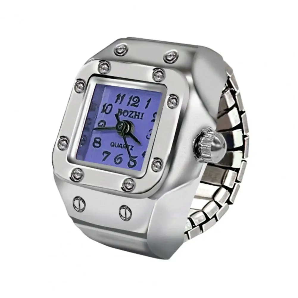 Часы наручные для мужчин и женщин, эластичные парные модные аксессуары из нержавеющей стали с квадратным циферблатом, подарок