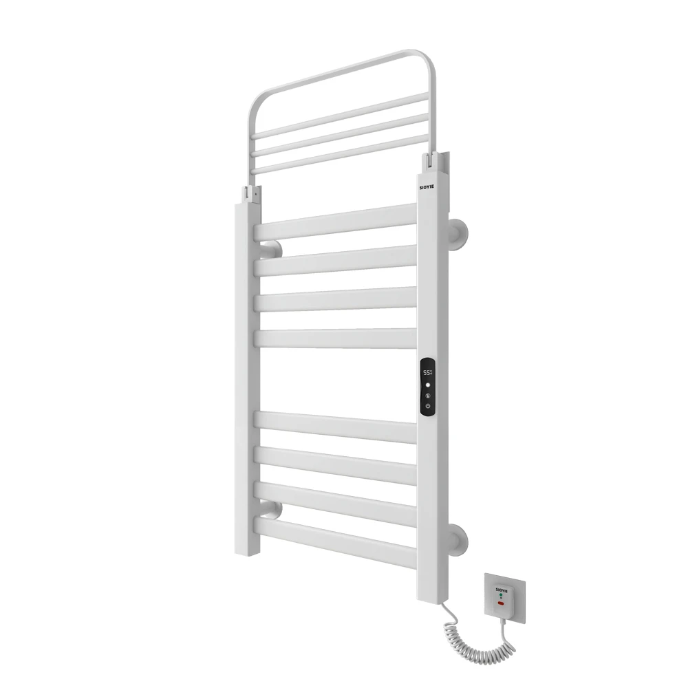 Intelligent Constant Temperature Electric Heating Towel Rack Fast Drying Heat Shelf Rack Punch-free installation Bath Warm Dryer
