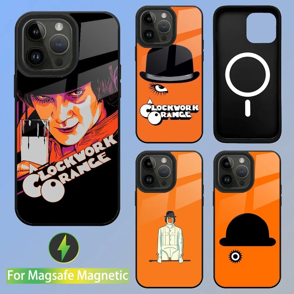 Film A C-Clockwork Orange Phone Case For iPhone 15,14,13,12,11,Plus,Pro,Max Mini Magsafe Magnetic Wireless Charging