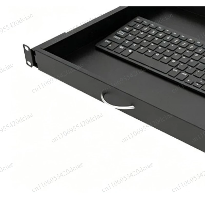 Suitable for network cabinets, heavy-duty sliding racks, server racks, keyboard and mouse managers, 1U drawer tray