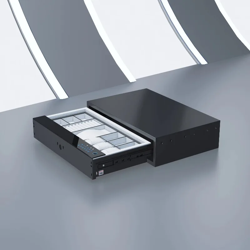 Made in China Wardrobe Password Drawer Type Safe Box Storage Sliding Pull Out Jewellery Organizer Storage Drawers