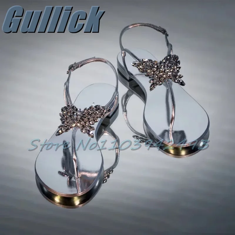 

Босоножки на каблуке серебристого цвета металлик, женская роскошная дизайнерская обувь на каблуке-бабочке, летняя однотонная черная обувь с пряжкой и ремешком, сандалии с ремешками