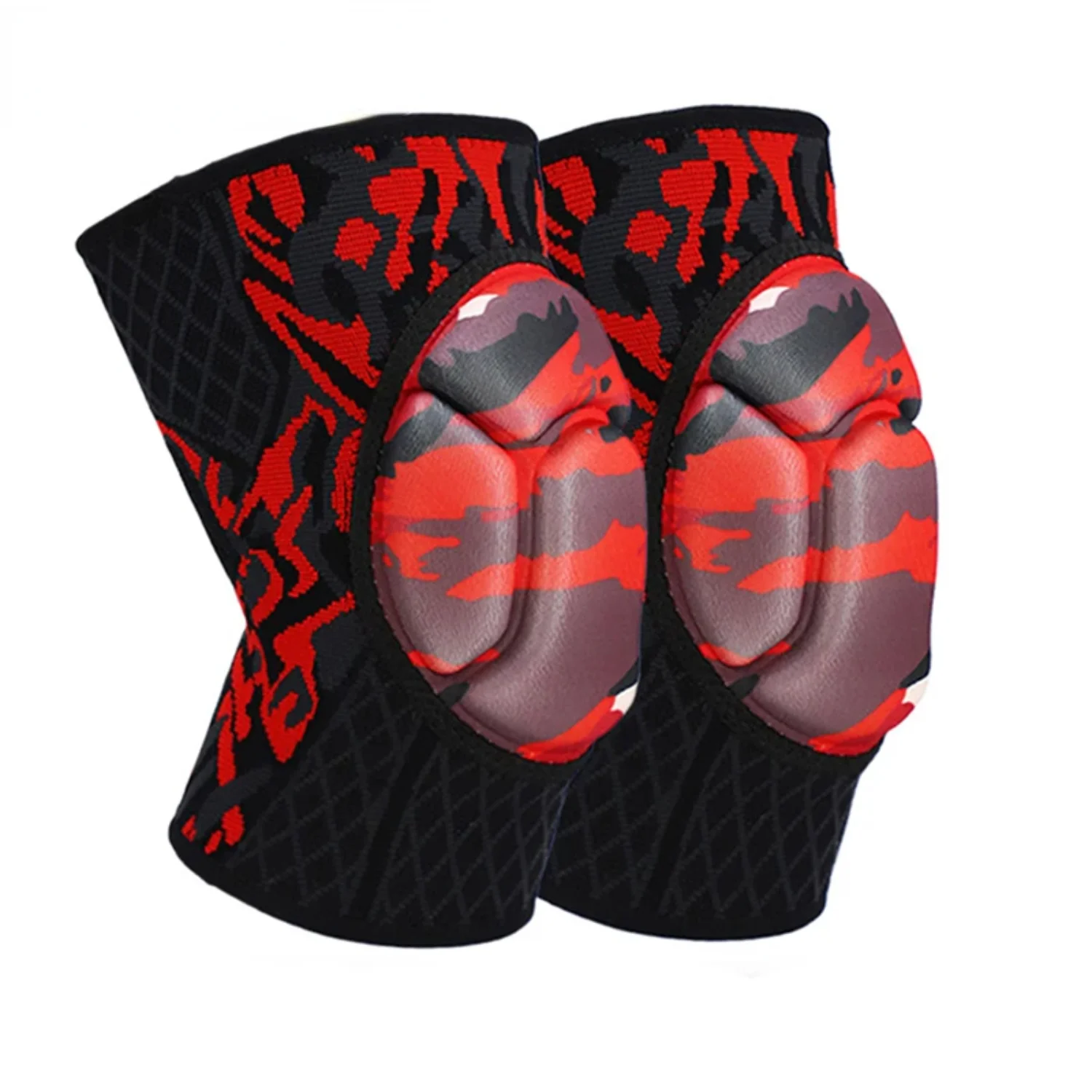 

2pc Knee Pads Volleyball Sports Kneepad Brace Support Elastic Bandage Knee Sleeve Basketball Crossfit Safety Knee Protection