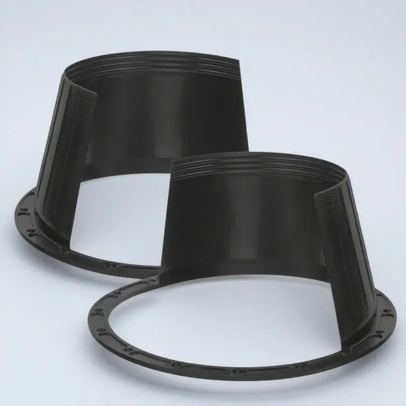 

Комплект из 2-х водонепроницаемых пластиковых колец-адаптеров для автомобильных динамиков 6,5 дюймов, защита от брызг, аксессуар для автомобиля