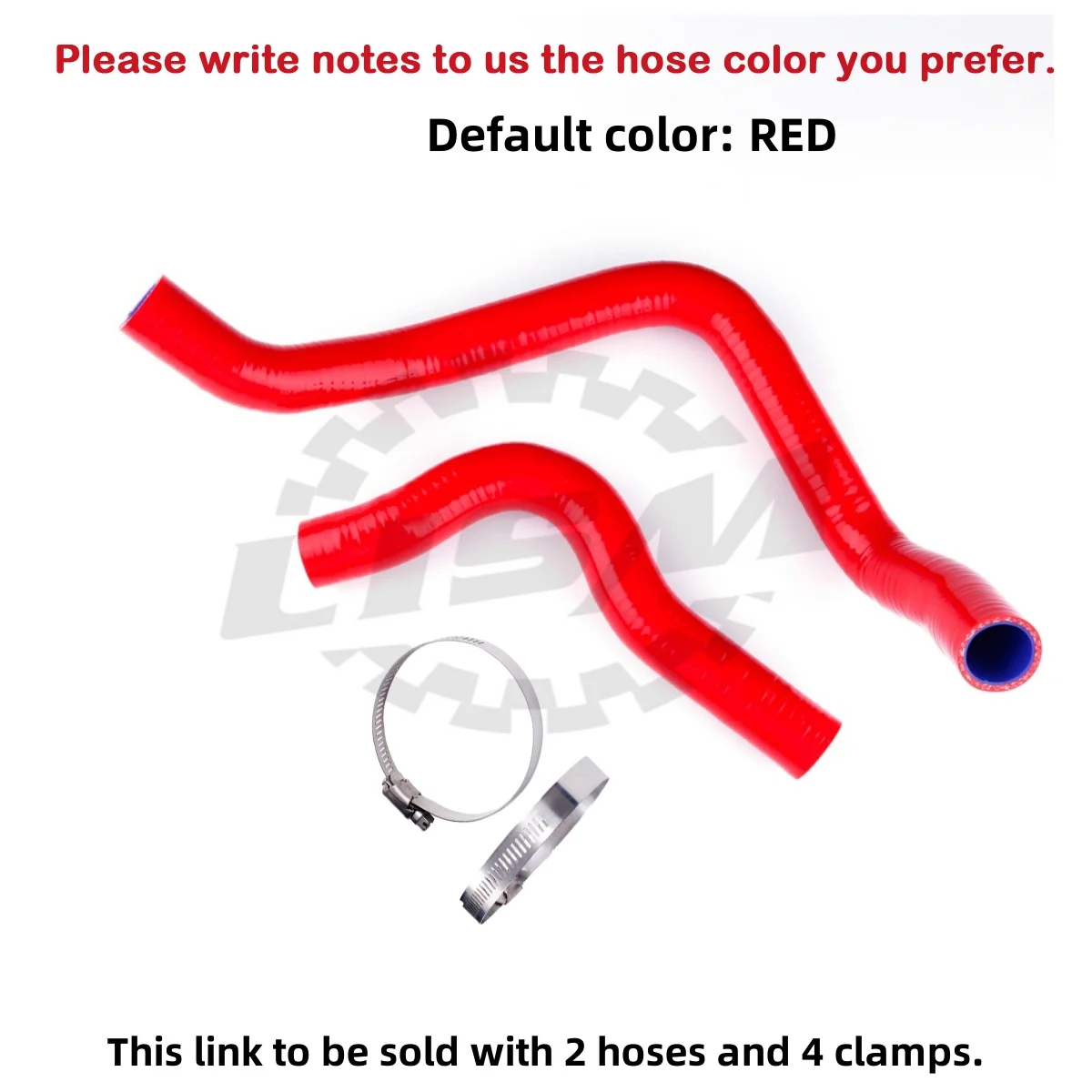 

2PCS 3PLY Silicone Radiator Coolant Hose Kit For 1992-2000 Honda CRX / CIVIC VTI EG6 / EG9 B16A 1993 1994 1995 1996 1997 1998