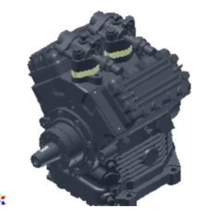 Blog FKX40/755K New Compressor Refrigerated Truck For Transporting Refrigeration Equipment Parts
