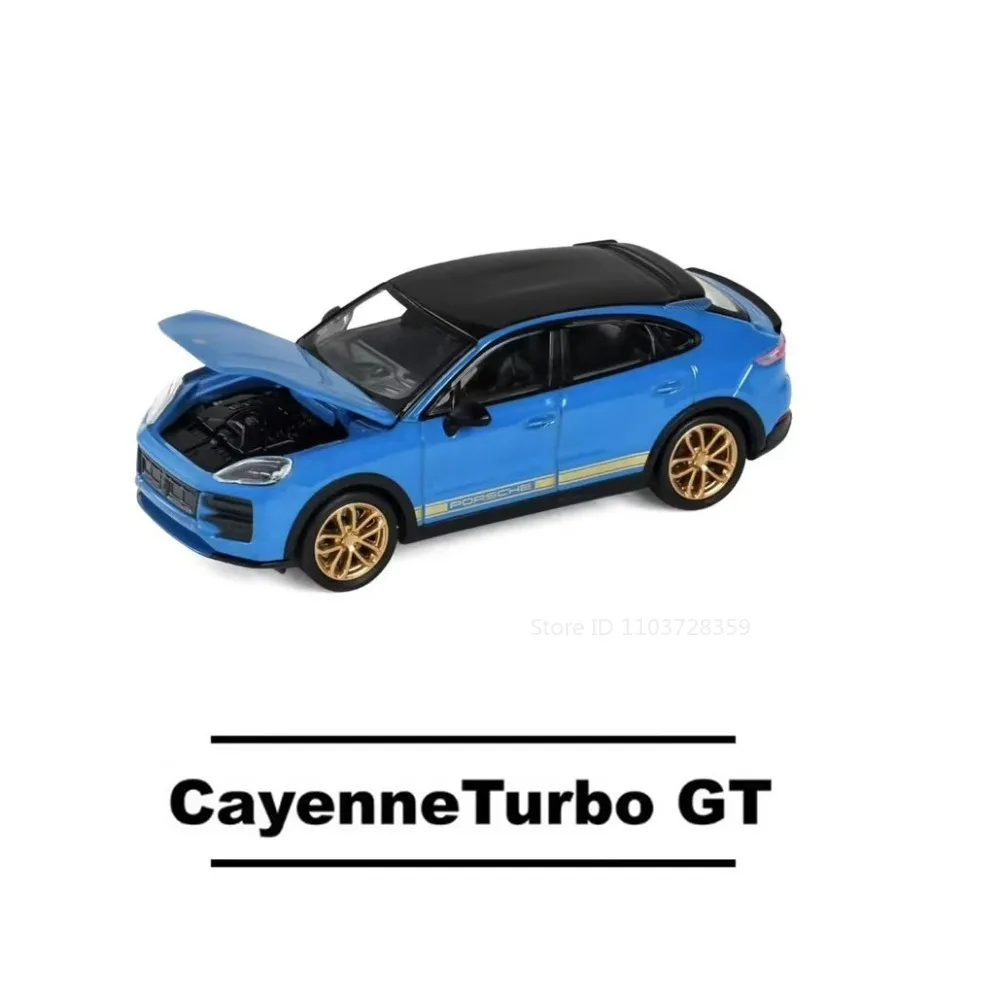 1:64 911 GT1 LM 1998 Cayenne Turbo Miniatur-Automodell aus Metall, Druckguss-Simulation mit Öffnenden Radnaben und Motorhaube, Dekorative Fahrzeuge – Detail 13