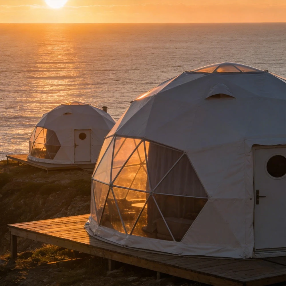 Factory Price Sky Observation Outdoor Astronomy Dome Tent Stargazing and Educational Activities Transparent Dome Glamping Tent