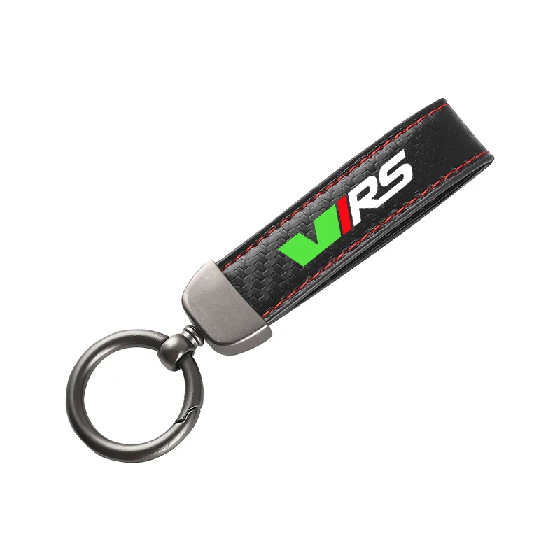 Car Keychain Keyring Horseshoe Buckle Jewelry for Skoda VRS Octavia Kamiq Kodiaq Karoq RS Superb Fabia Rapid Car Accessories