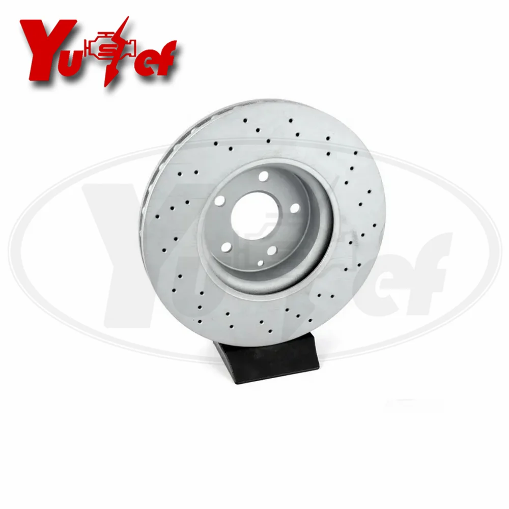 A pair Front Brake Disc Rotor 000 421 30 12 Fits For MB C-CLASS W204 S204 E-CLASS W212 A207 C207 0004213012