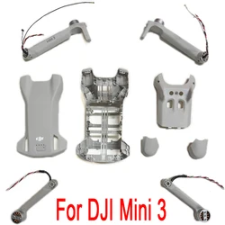 Original Mini 3 Upper Shell Mini3 Middle Frame Bottom Cover Front Left Motor Arm Rear Right Arms Mini 3 GPS ESC for DJI Mini 3