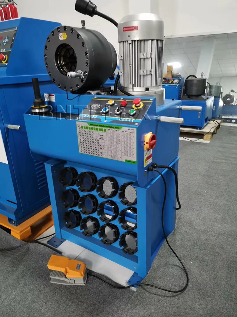 240 Volts Hydraulic System Swaging Machine for Steel Wire Rope Rubber Product Making Machinery