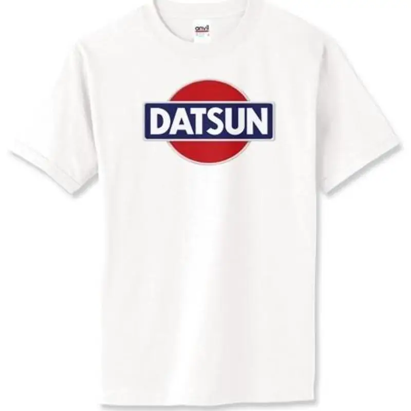 DATSUN White RETRO Logo T-Shirt New! S-5XL Tee 240z 260z 280z ZX 510 Fairlady
