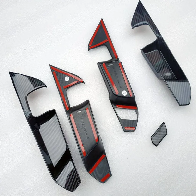 For toyota rav4 rav 4 xa50 2019 2020 Interior accessories Garnish  door handle bowl cover trim Plastic colors carbon fiber