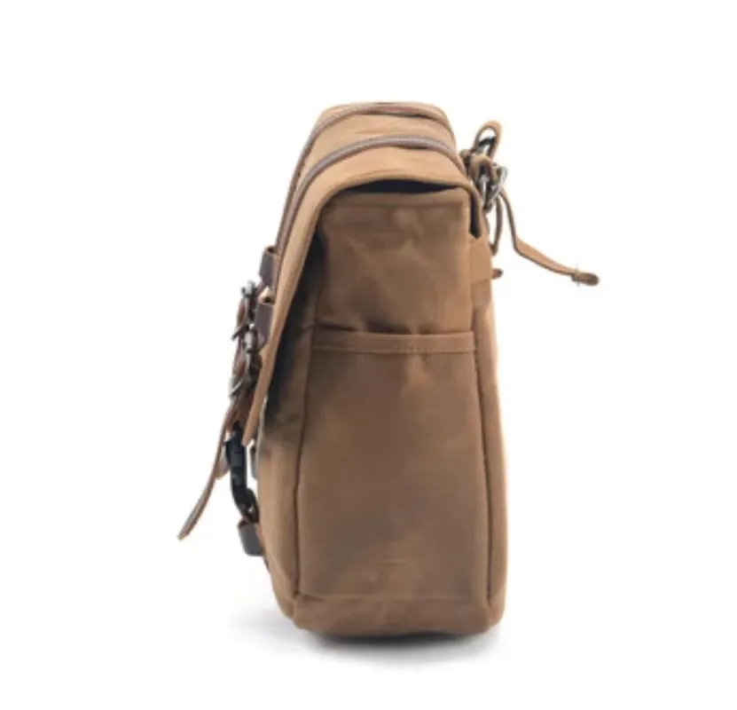 Vintage Motorcycle Bag Outdoor Waterproof Batik Canvas Bicycle Side Bag Motorcycle Bag - view 5