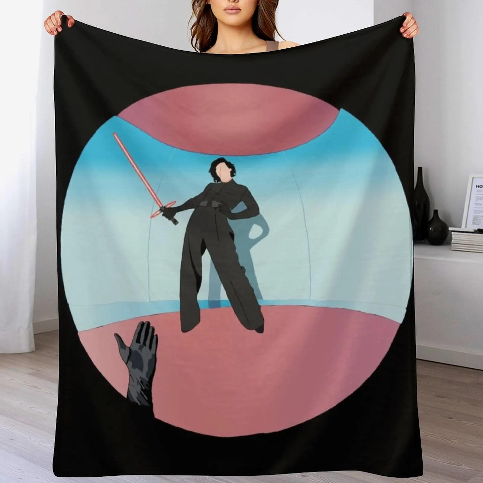 

Harry Ren Throw Blanket Luxurious Soft Fuzzy Blanket for Sofa Bed