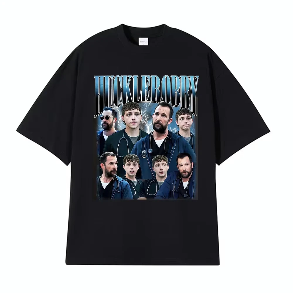 Hucklerobby Dennis Whitaker Tee Trinity Santos Michael Robinavitch Tv Show Noah Wyle T Shirts Men Women Fashion Harajuku T-Shirt