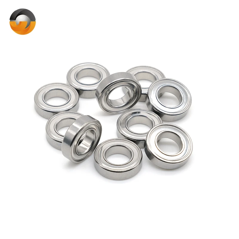 

10Pcs S6800ZZ ABEC-7 10x19x5 Stainless Steel S6800ZZ Thin Section Deep Groove S6800 Ball Bearing