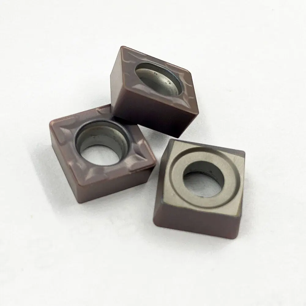 10Pcs SCMT09T308 SCMT32.52 90° Inserts Lathe cutting Tool Square carbide insert