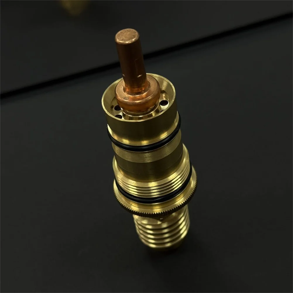 For Grohe-Compatible 47050000 Thermostatic Cartridge G1/2 Thread Brass Unit for Shower Valve Temperature Regulation