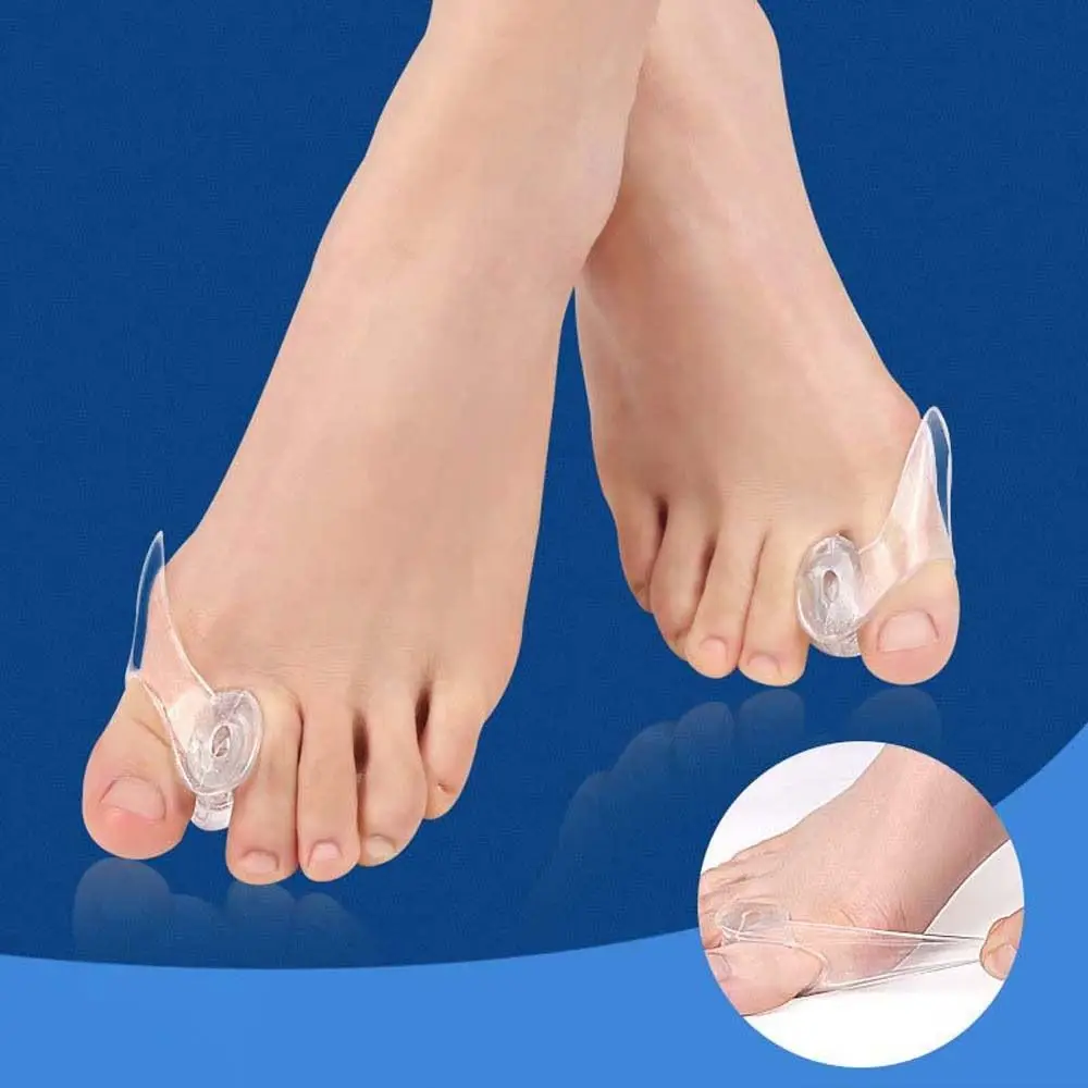 Foot Valgus Corrector Bunion Protector Toe Straightener Single Hole Toe Separator Toe Splint Separator Toe Brace Splint