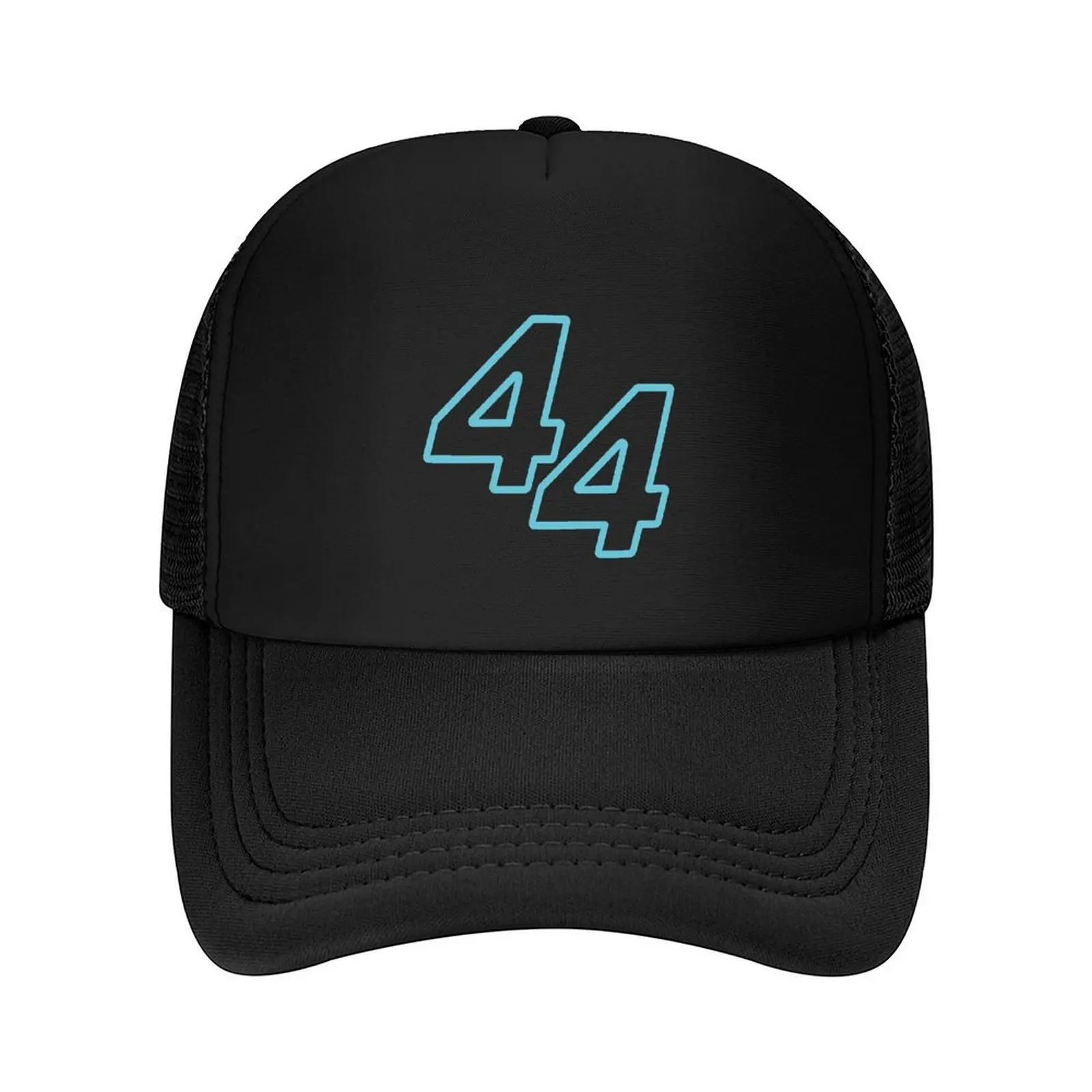 

44 Driver Number (Light Blue/Black BG) Baseball Cap summer hat Wild Ball Hat Beach Outing Trucker Hats For Men Women's