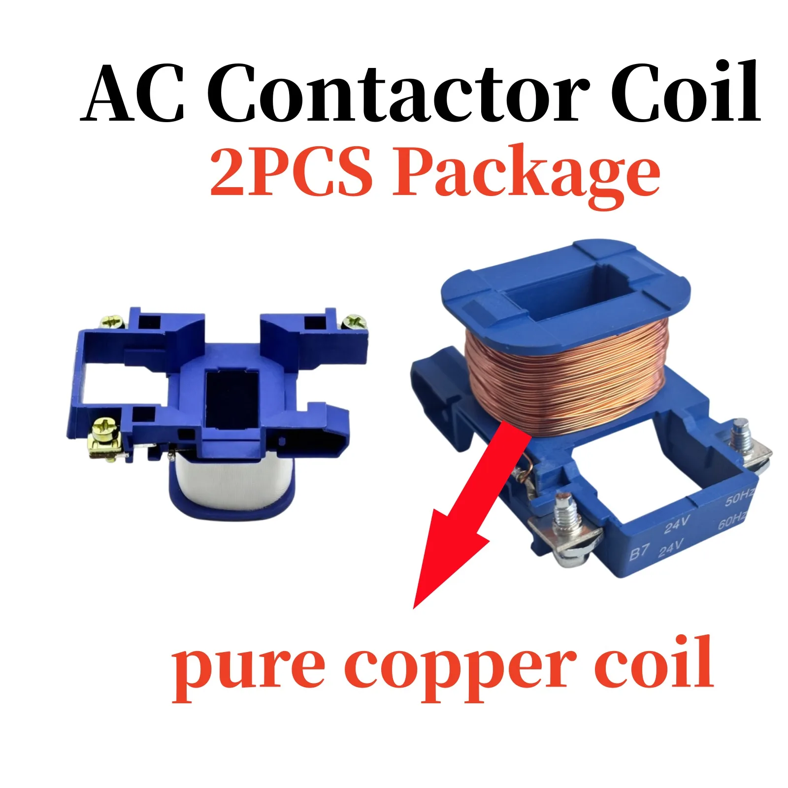 AC Contactor Control Voltage Coil For CJX2/LC1 0910 1810 1210 2PCS Package AC Contactor Coil 220V 110V 390V 24V 36V