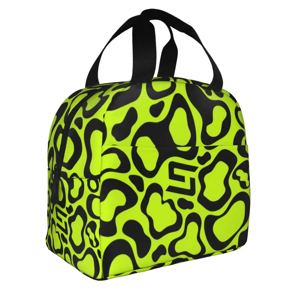 Lando Motorcycle Racing Norris Helmet Pattern Lunch Bag Men Women Cooler Thermal Insulated Lunch Box for School