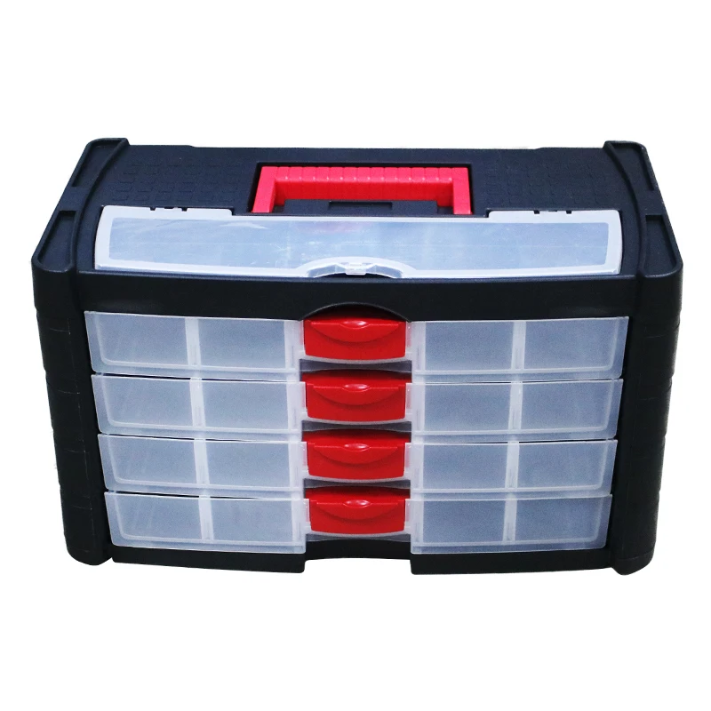 Drawer Plastic Parts Box Screw Classification Component Box Hardware and Craft Cabinet Electronic components Storage ToolBox