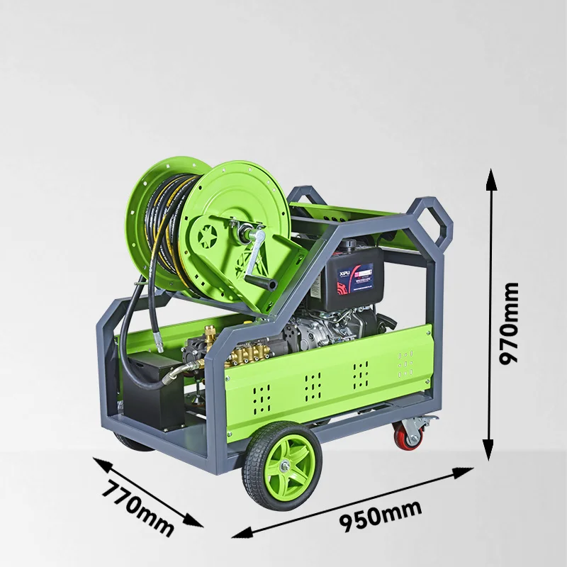 

Одноцилиндровая машина для очистки слива бензинового трубопровода 18HP 2175Psi 150Bar 30L/Min