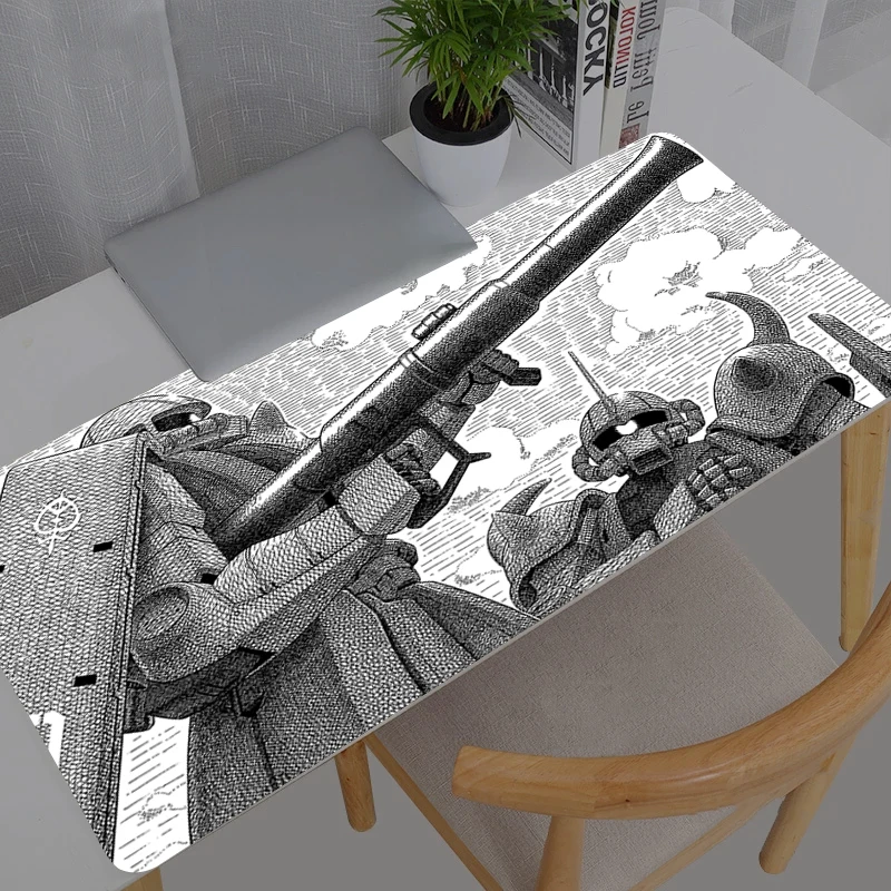 

Anime Computer Mouse Pad Gamer Mobile Suit Gundam Mouse Pads Large Gaming Mousepad XXL Desk Mause Pad Keyboard Mouse Carpet