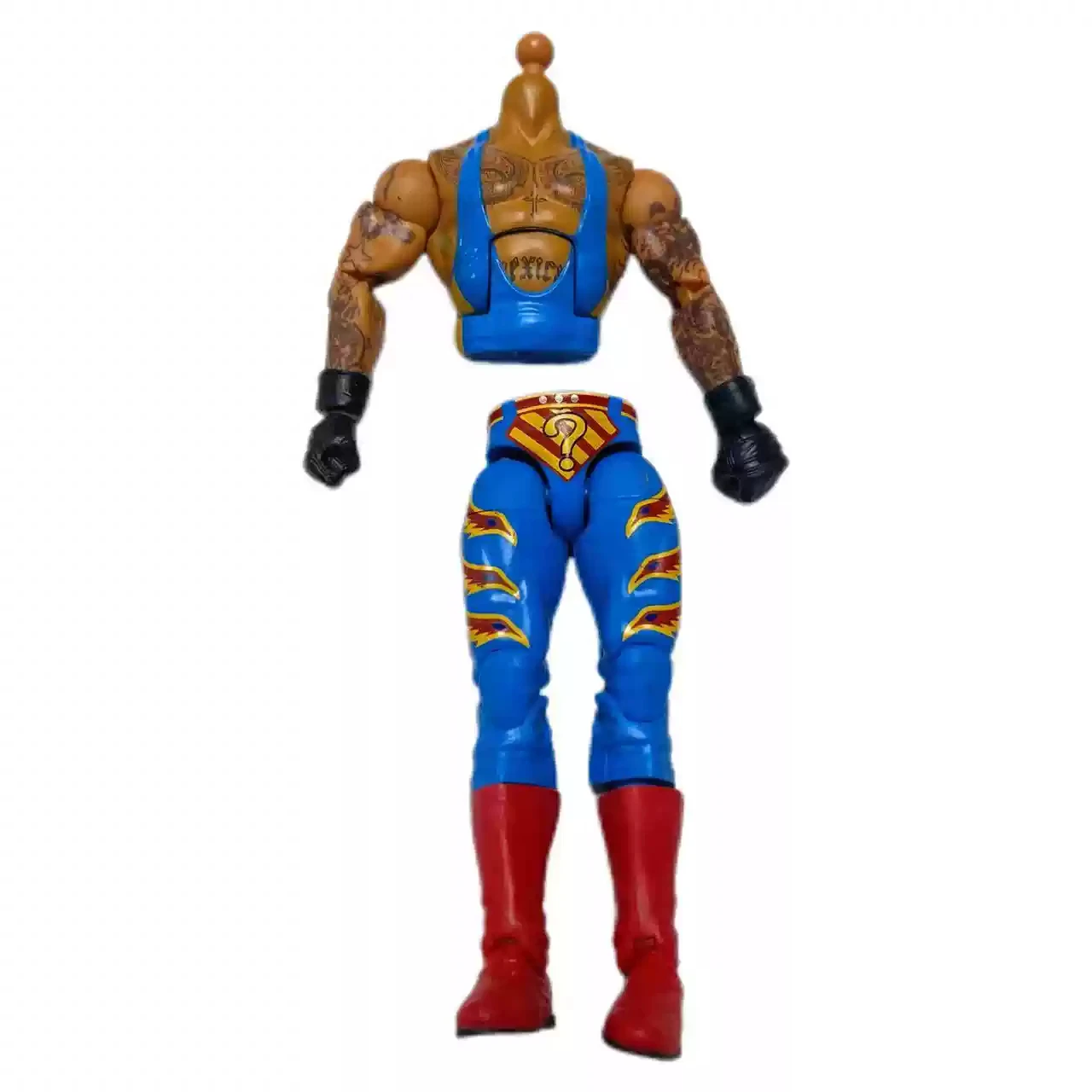 البضائع السائبة 1/12 مقياس المصارع بقايا الحلاقة ريموند جونسون الجسم اكسسوارات ل 6 بوصة 7 بوصة عمل الشكل الجسم اللعب الهدايا