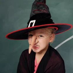 Witch Nose Halloween Costume Photo Prop Witch Fake Nose Cosplay Halloween Theme Party Funny Dressing Up Decoration Suppiles