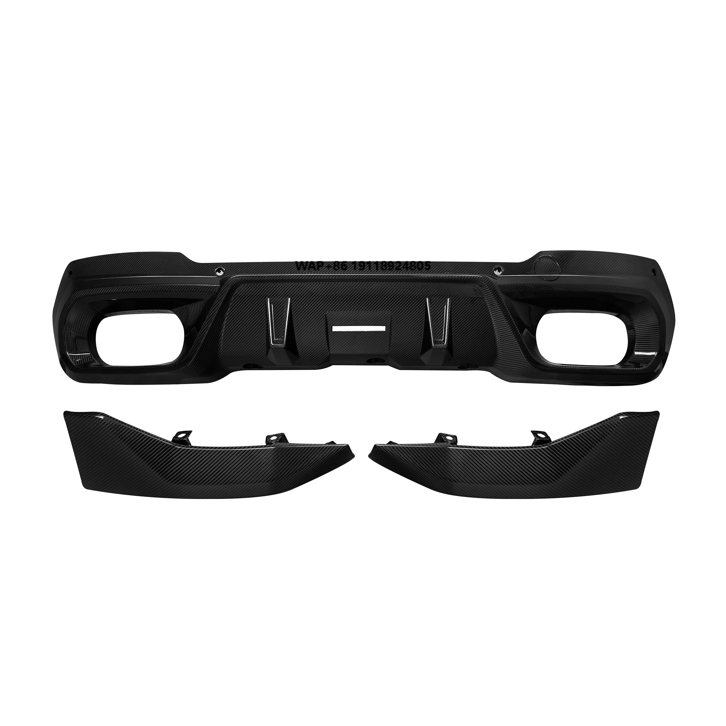

Dry Carbon Fiber Rear Diffuser Splitters SQ Style for X3 G45 G48 2025+ G45 G48 Diffuser