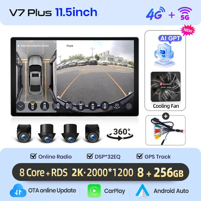 V7 Plus 11.5(8GB 256GB)4G+360